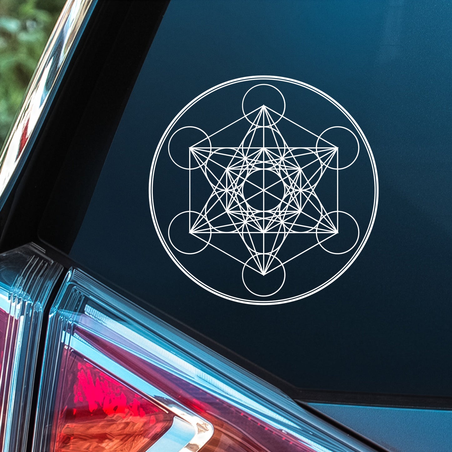 Metatrons Cube - Premium Vinyl Decal