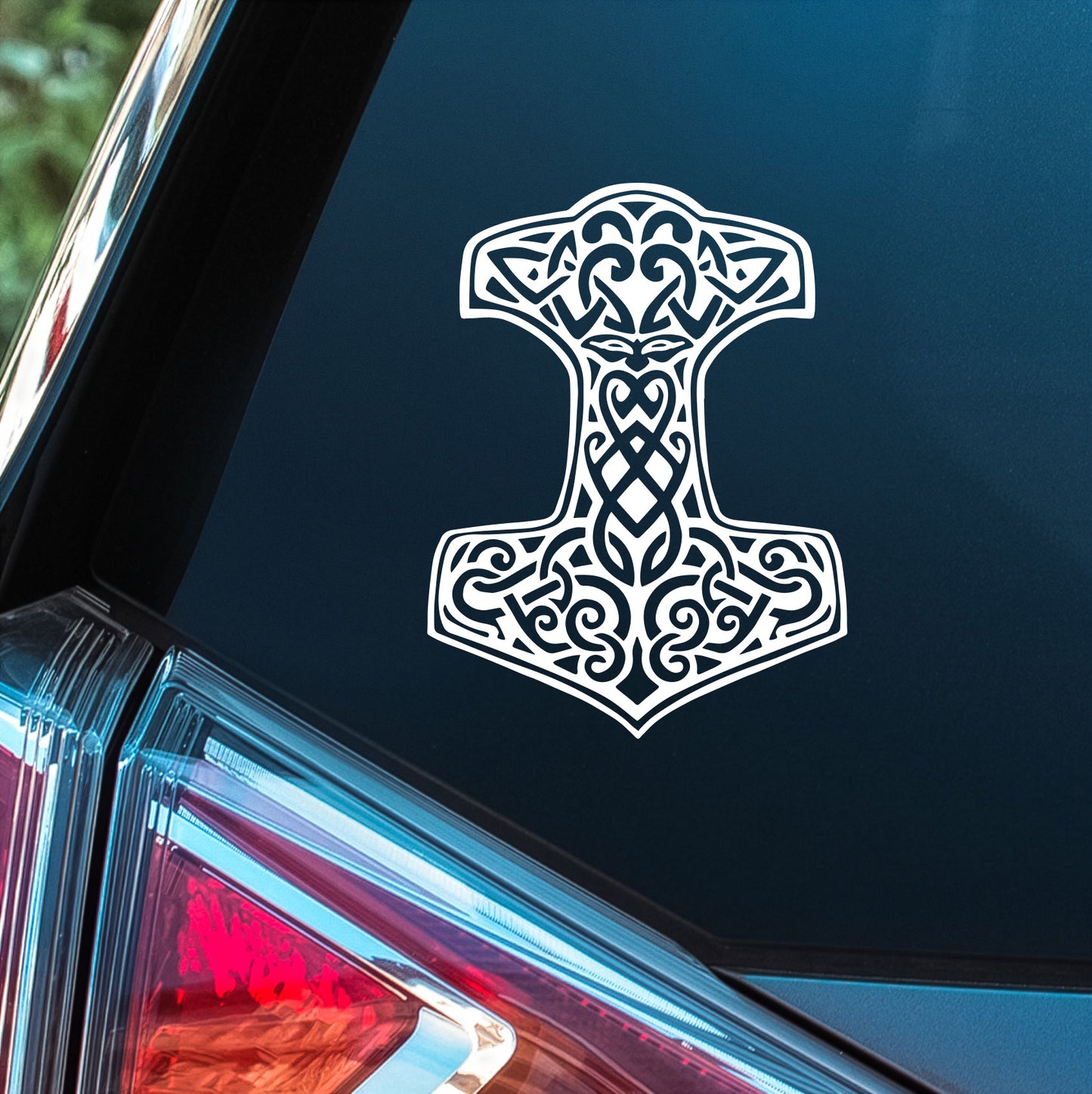 Mjolnir (Thor's Hammer) - Premium Vinyl Decal