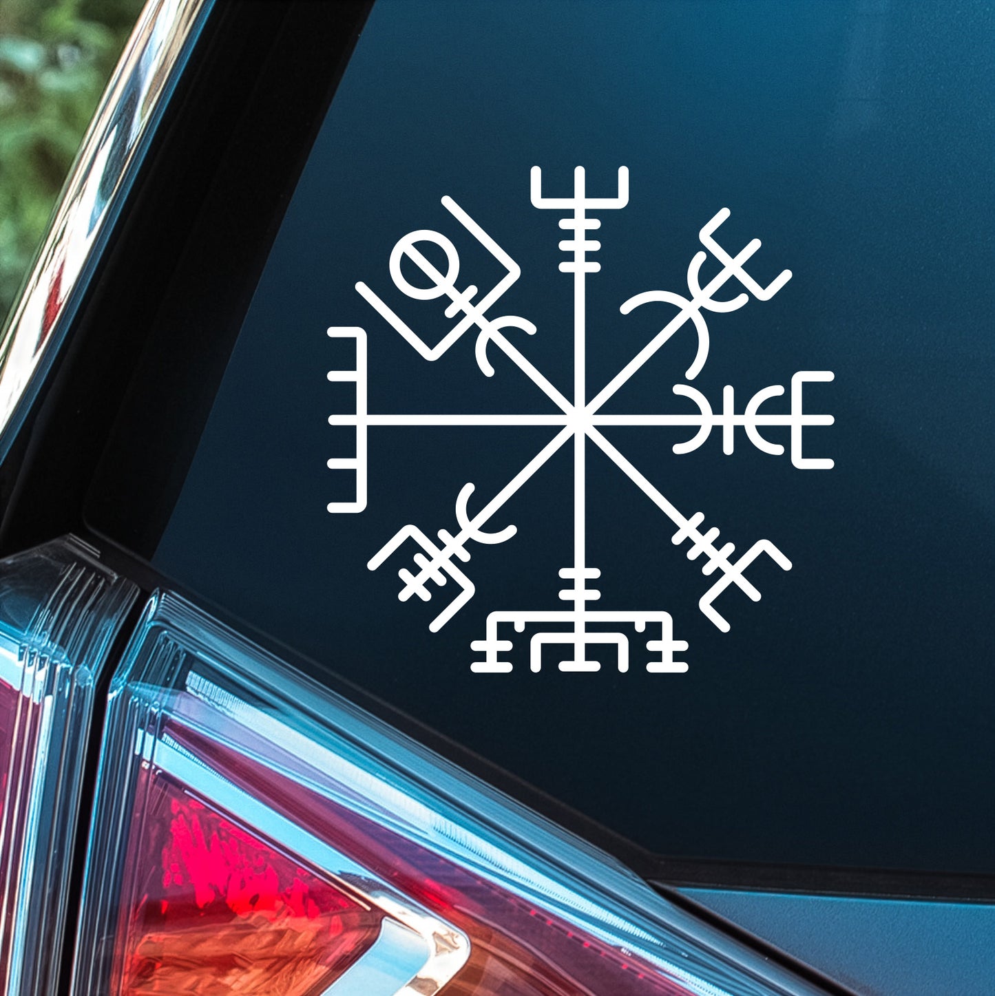 Runic Compass - Premium Vinyl Decal