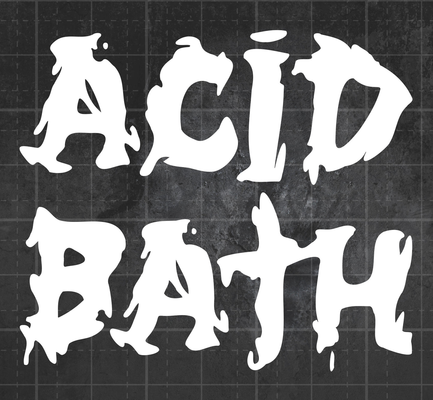 Acid Bath - Premium Vinyl Decal