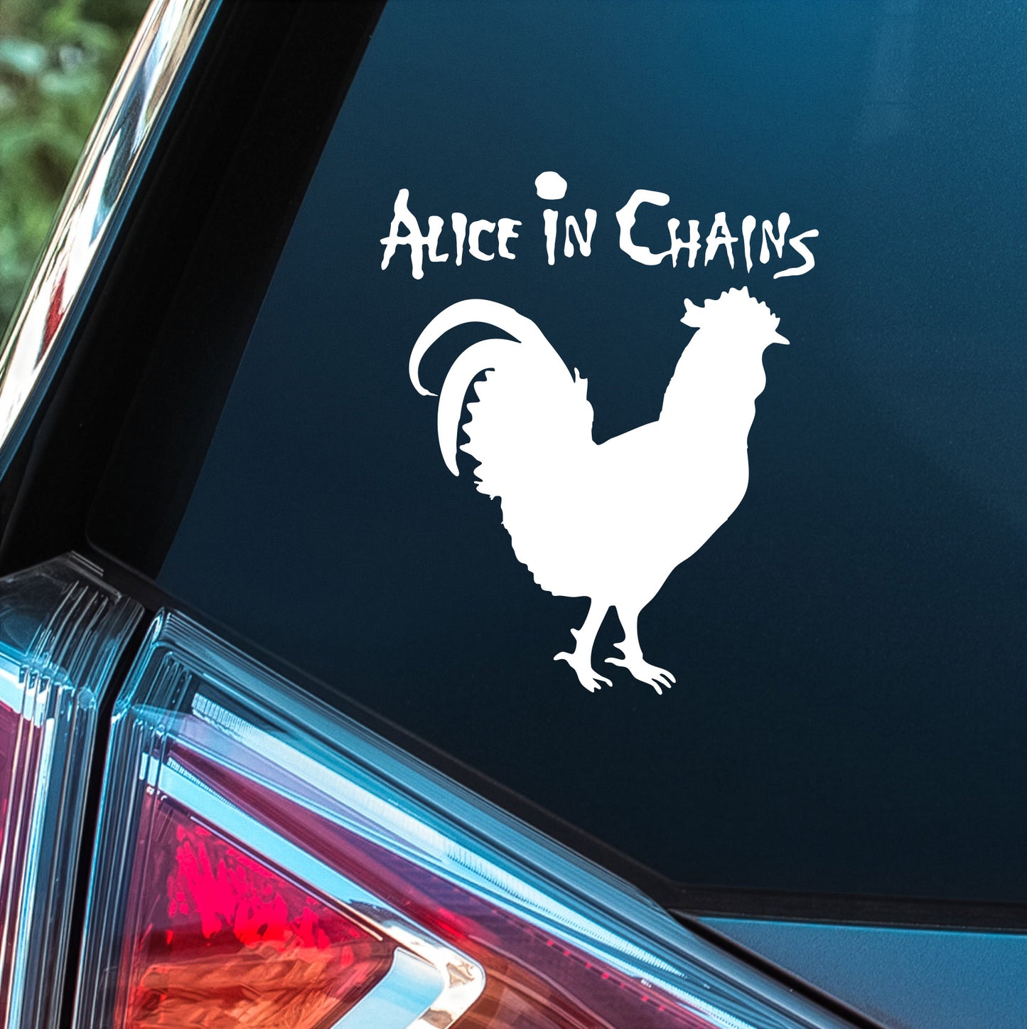 Alice In Chains Rooster - Premium Vinyl Decal