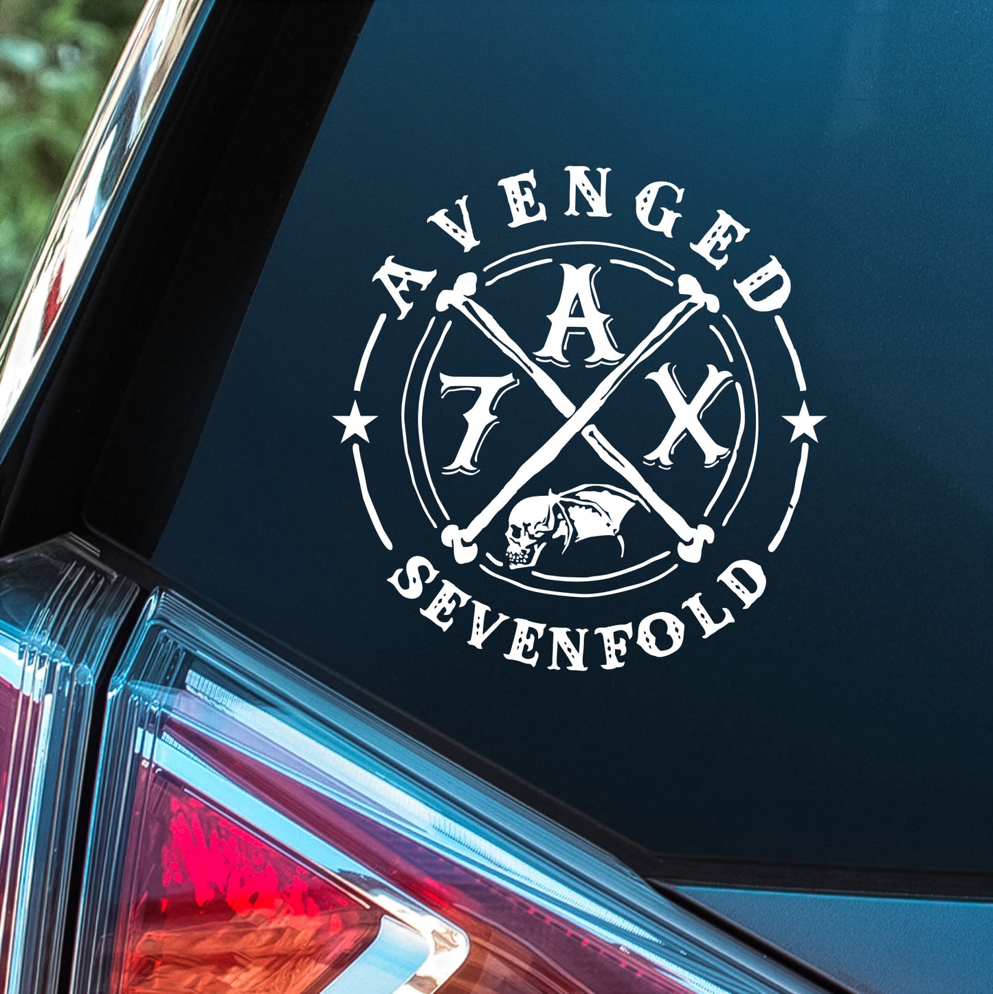 Avenged Sevenfold (A7X Emblem)- Premium Vinyl Decal