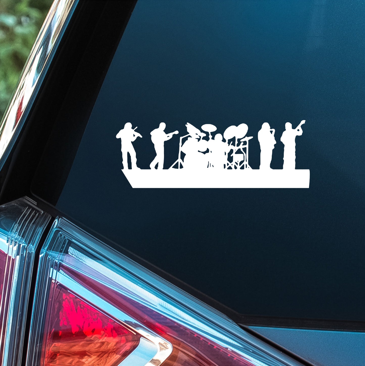 Dave Matthews Band (Silhouette) - Premium Vinyl Decal)