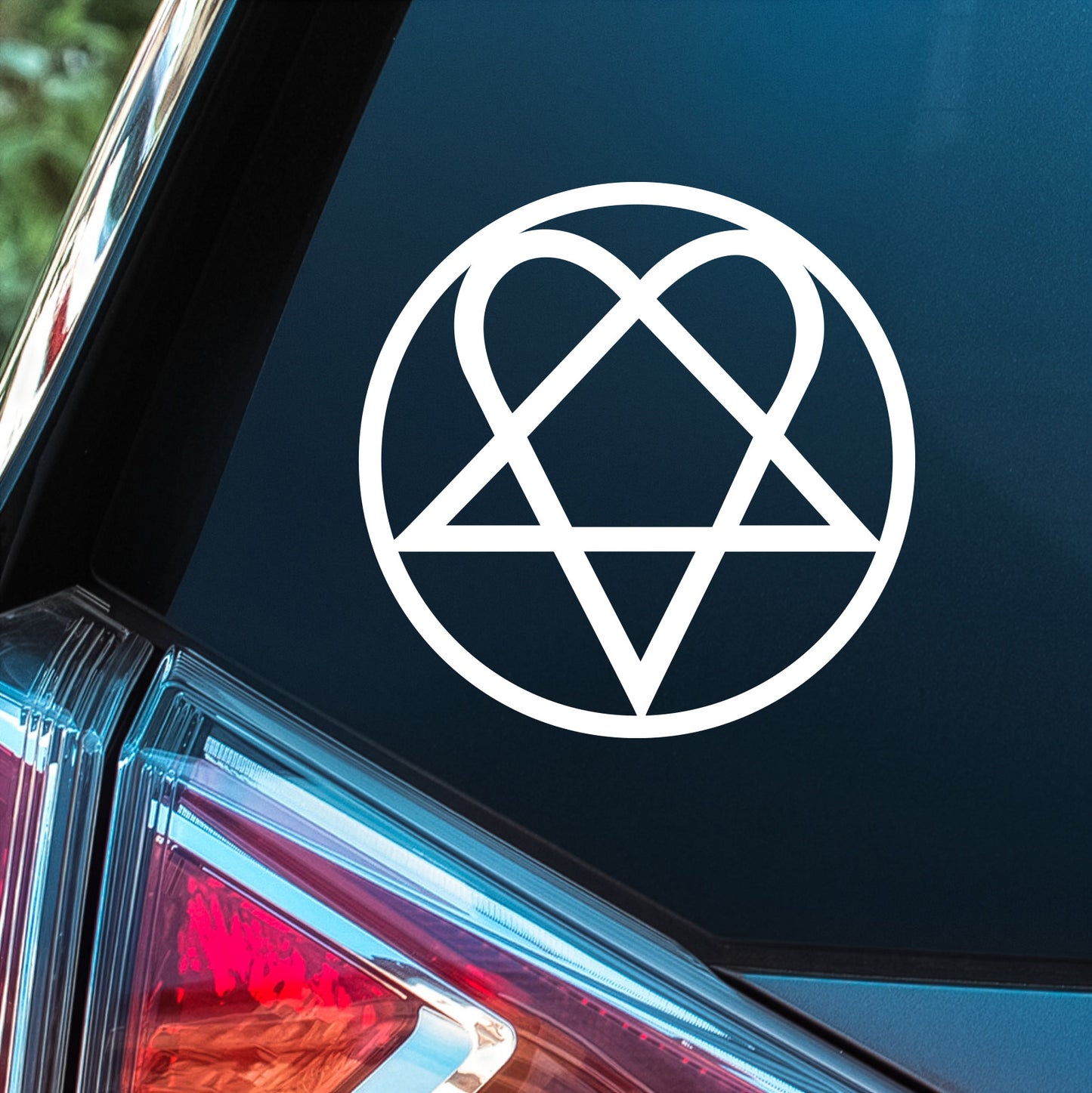 HIM (Heartagram) - Premium Vinyl Decal