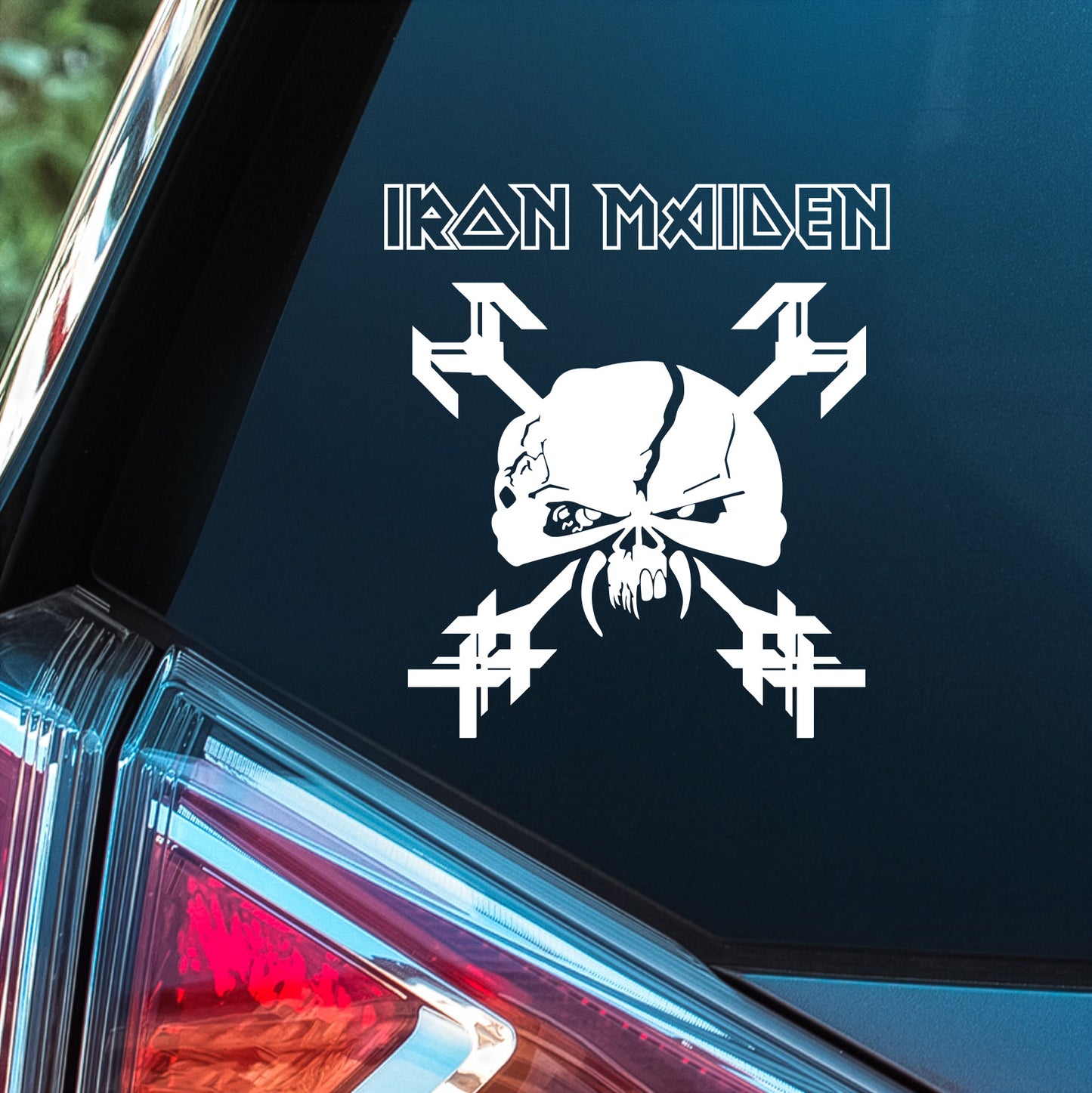 Iron Maiden (Final Frontier Eddie) - Premium Vinyl Decal