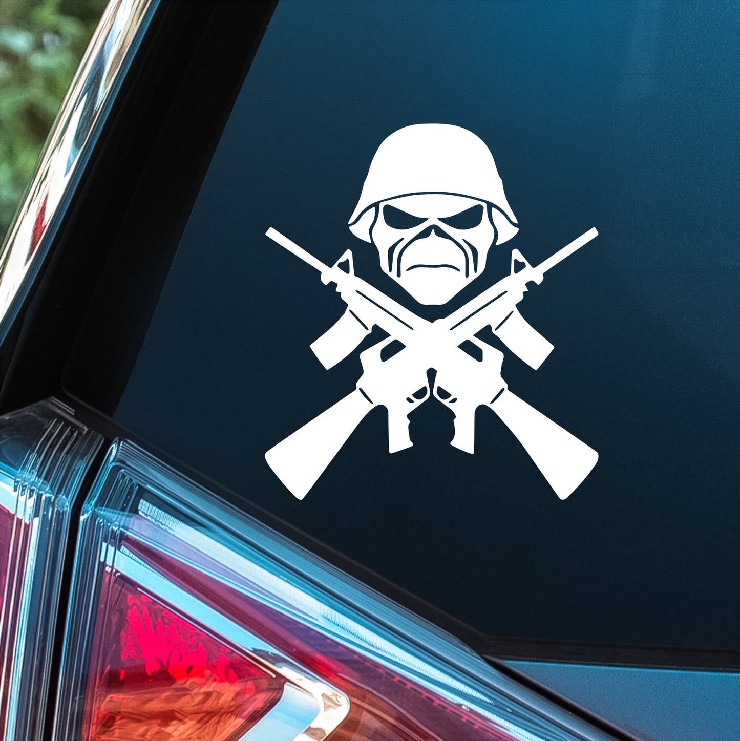 Iron Maiden (Soldier Eddie) - Premium Vinyl Decal