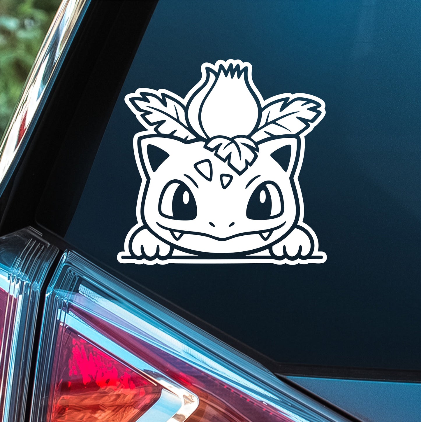 Pokemon (Ivysaur Peeker)- Premium Vinyl Decal