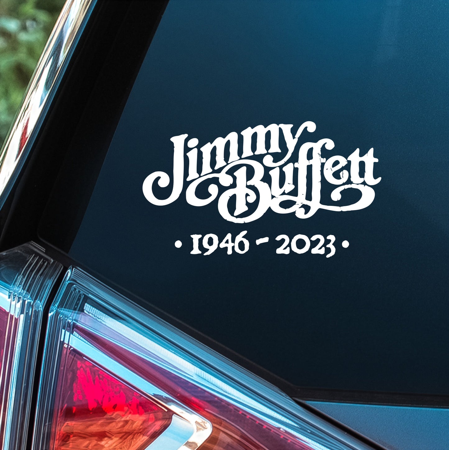 Jimmy Buffett (Tribute) - Premium Vinyl Decal