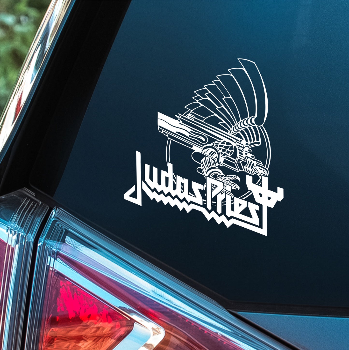 Judas Priest (Screaming for Vengeance + Logo) - Premium Vinyl Decal