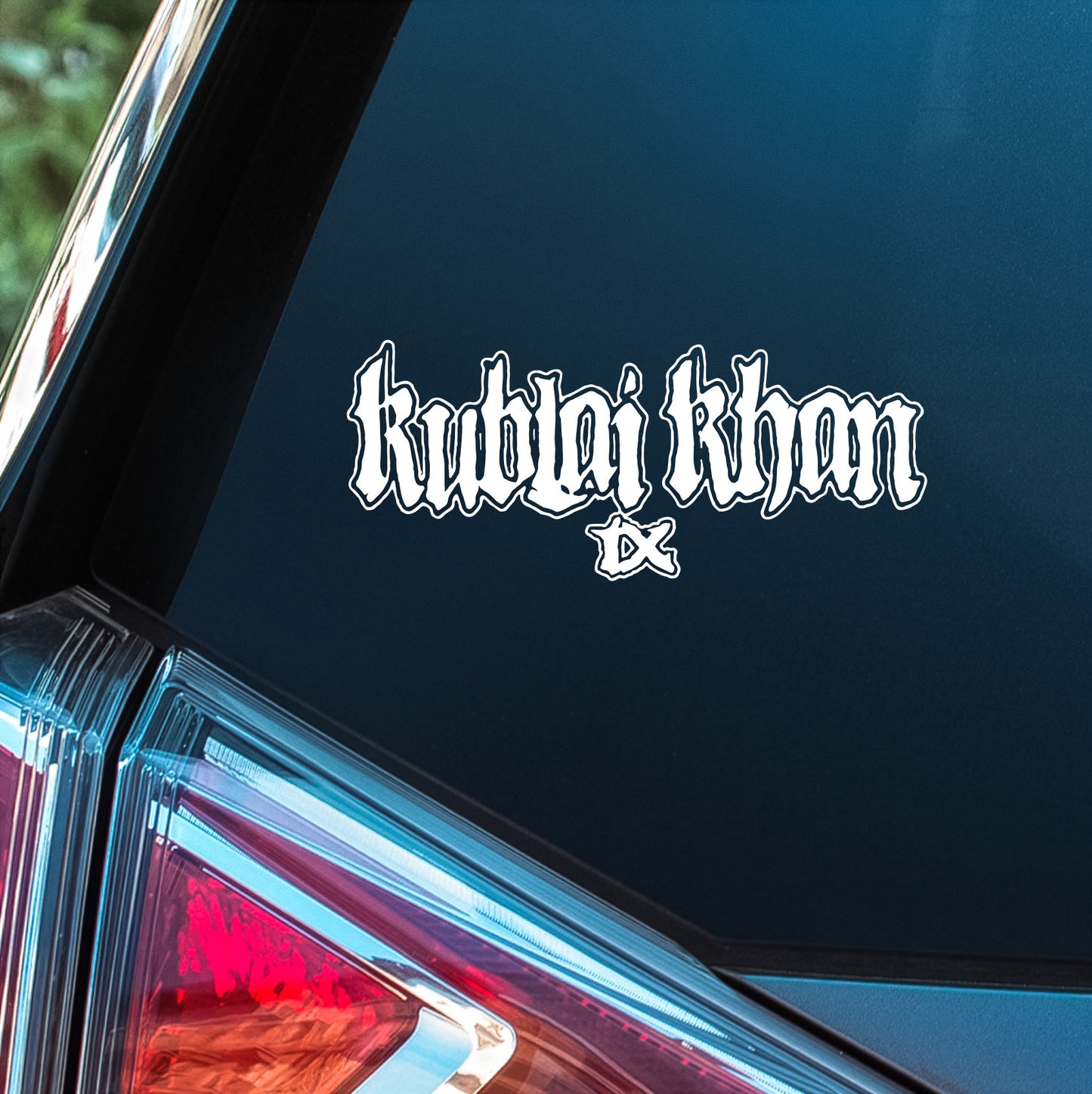 Kublai Khan TX - Premium Vinyl Decal