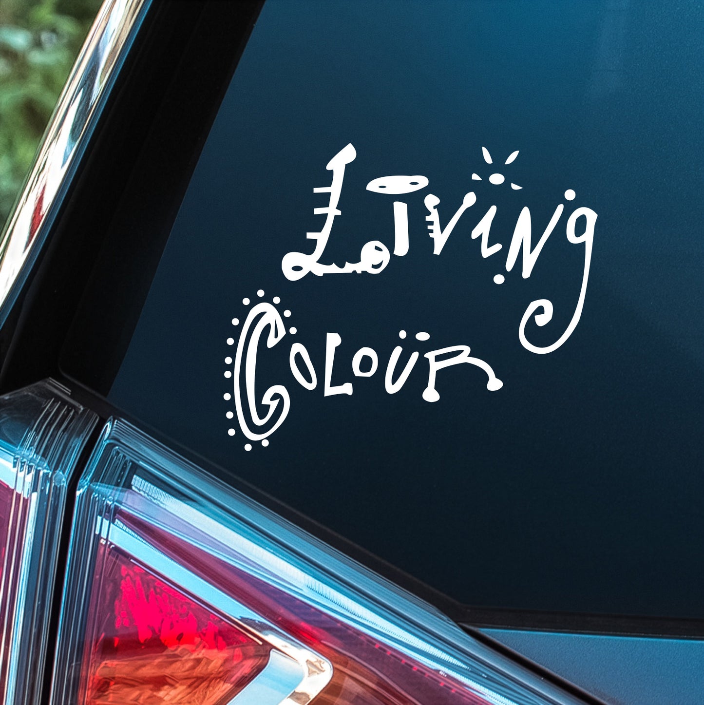 Living Colour - Premium Vinyl Decal