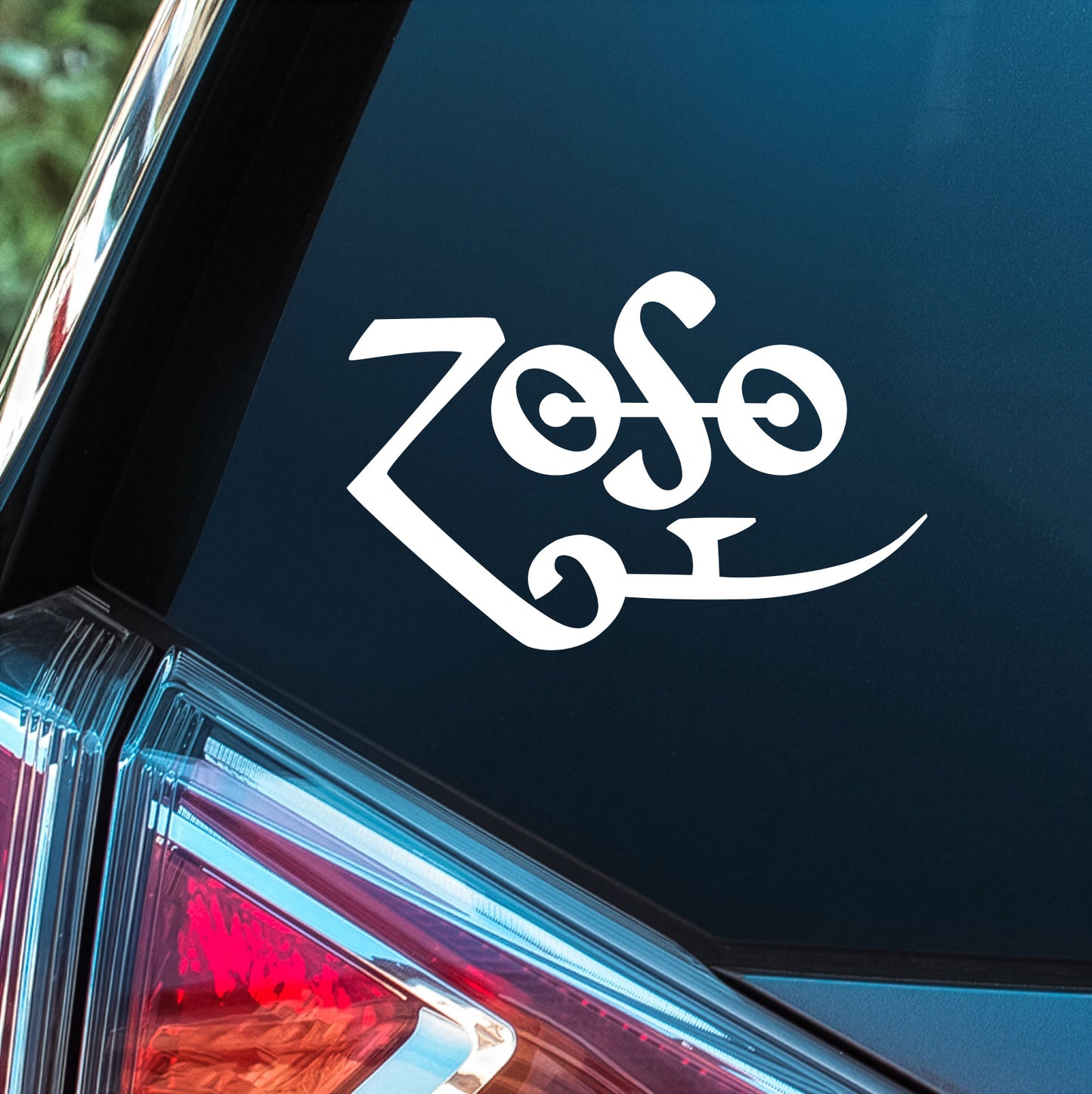 Led Zeppelin (Zoso) - Premium Vinyl Decal