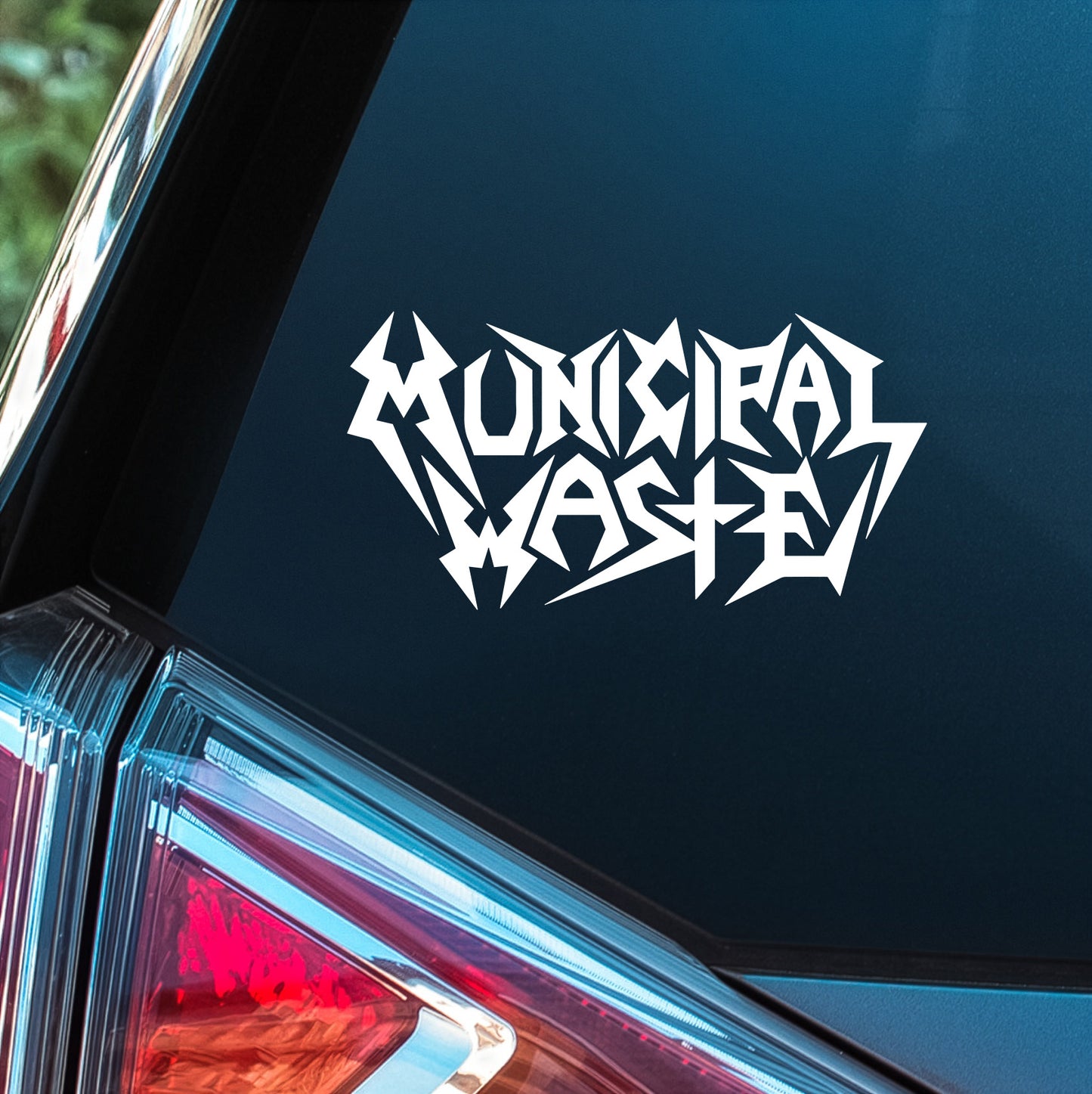 Municipal Waste - Premium Vinyl Decal