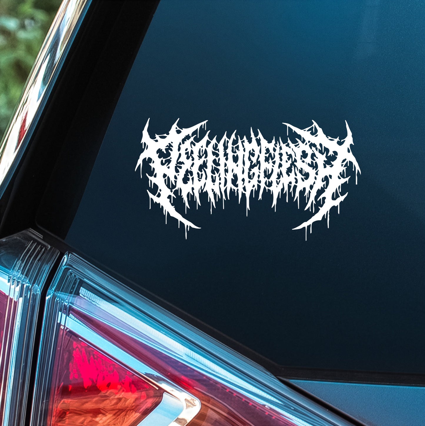 Peeling Flesh - Premium Vinyl Decal