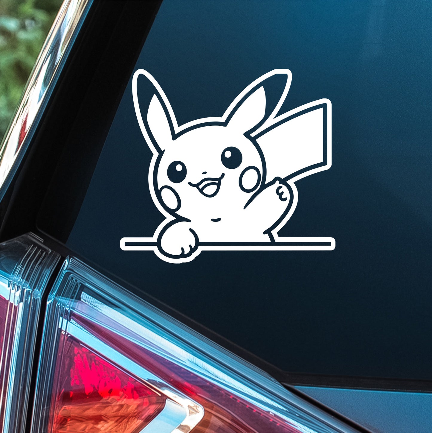 Pokemon (Pikachu Peeker)- Premium Vinyl Decal