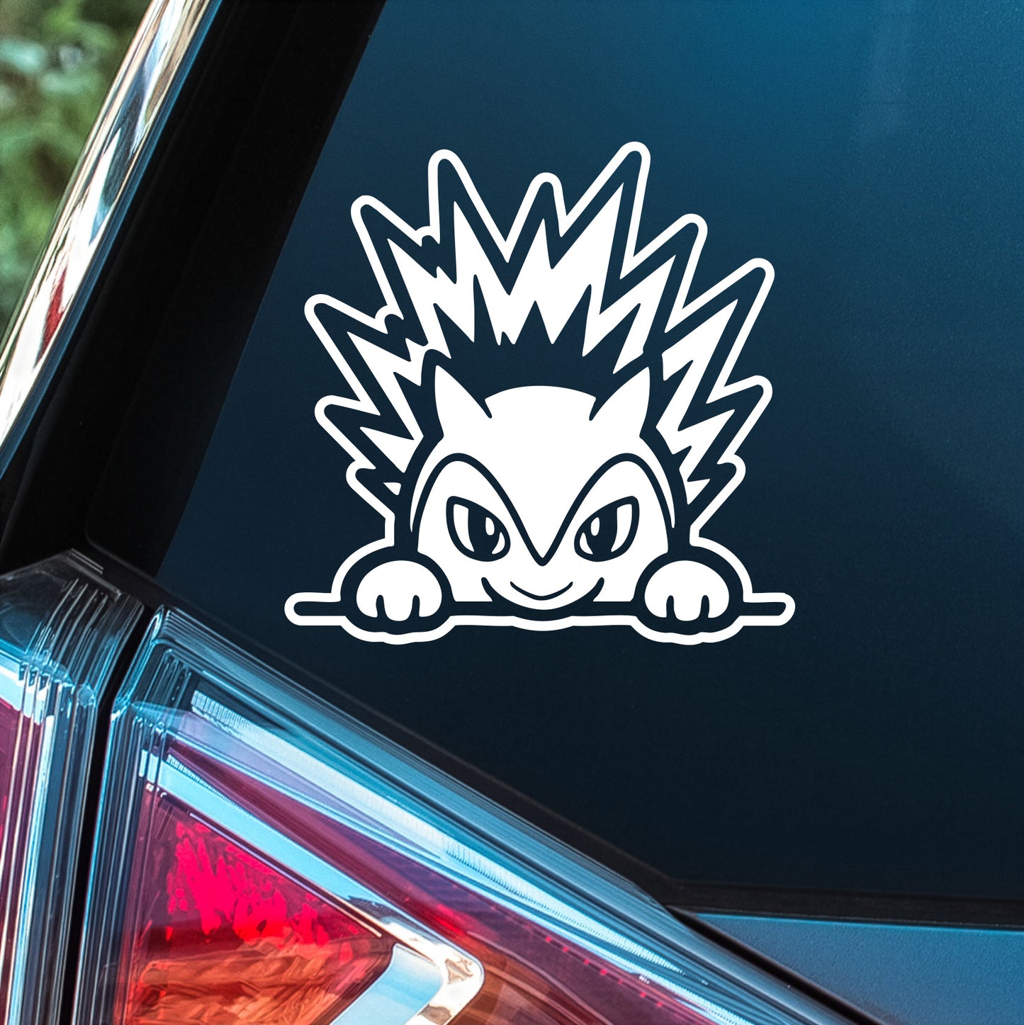 Pokemon (Quilava Peeker)- Premium Vinyl Decal