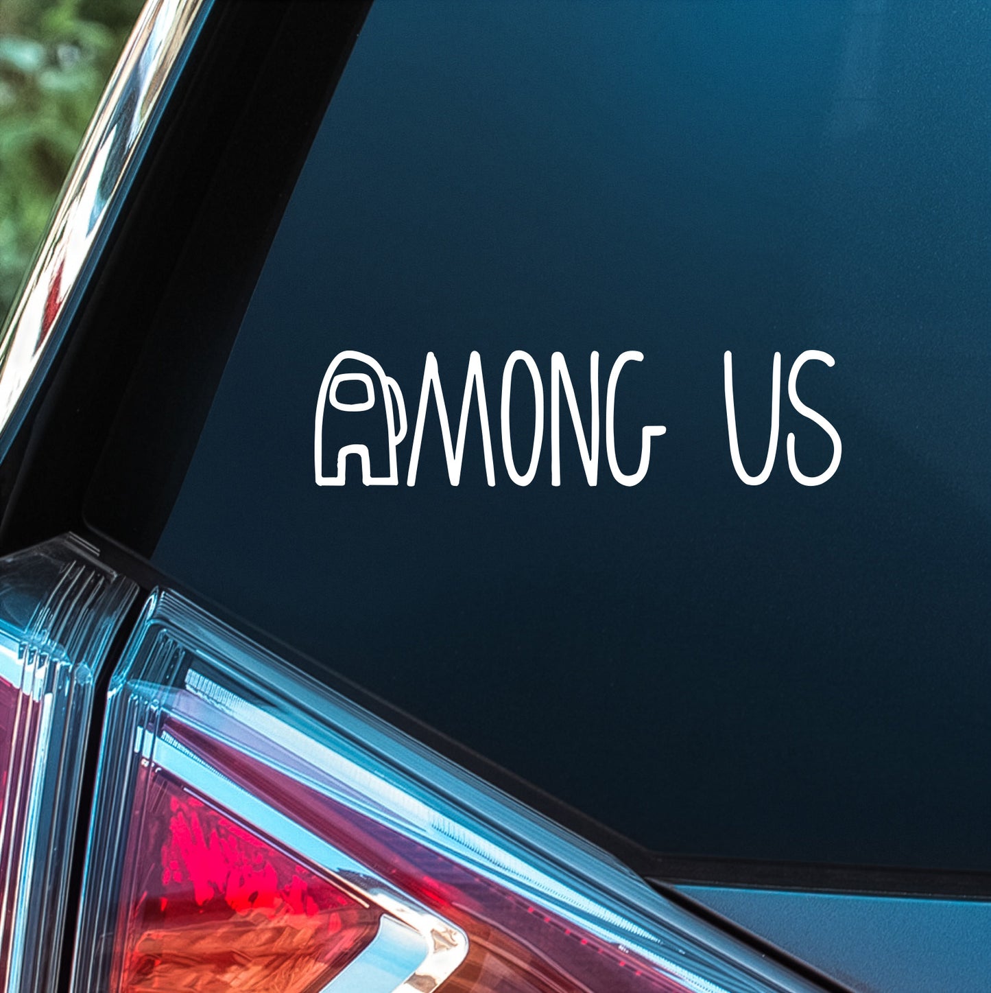 Among Us Logo - Premium Vinyl Decal
