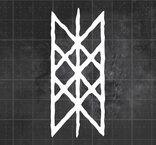 Web of Wyrdd - Premium Vinyl Decal