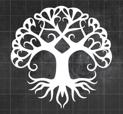 Celtic Tree - Premium Vinyl Decal
