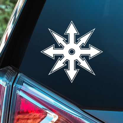 Chaos Star - Premium Vinyl Decal