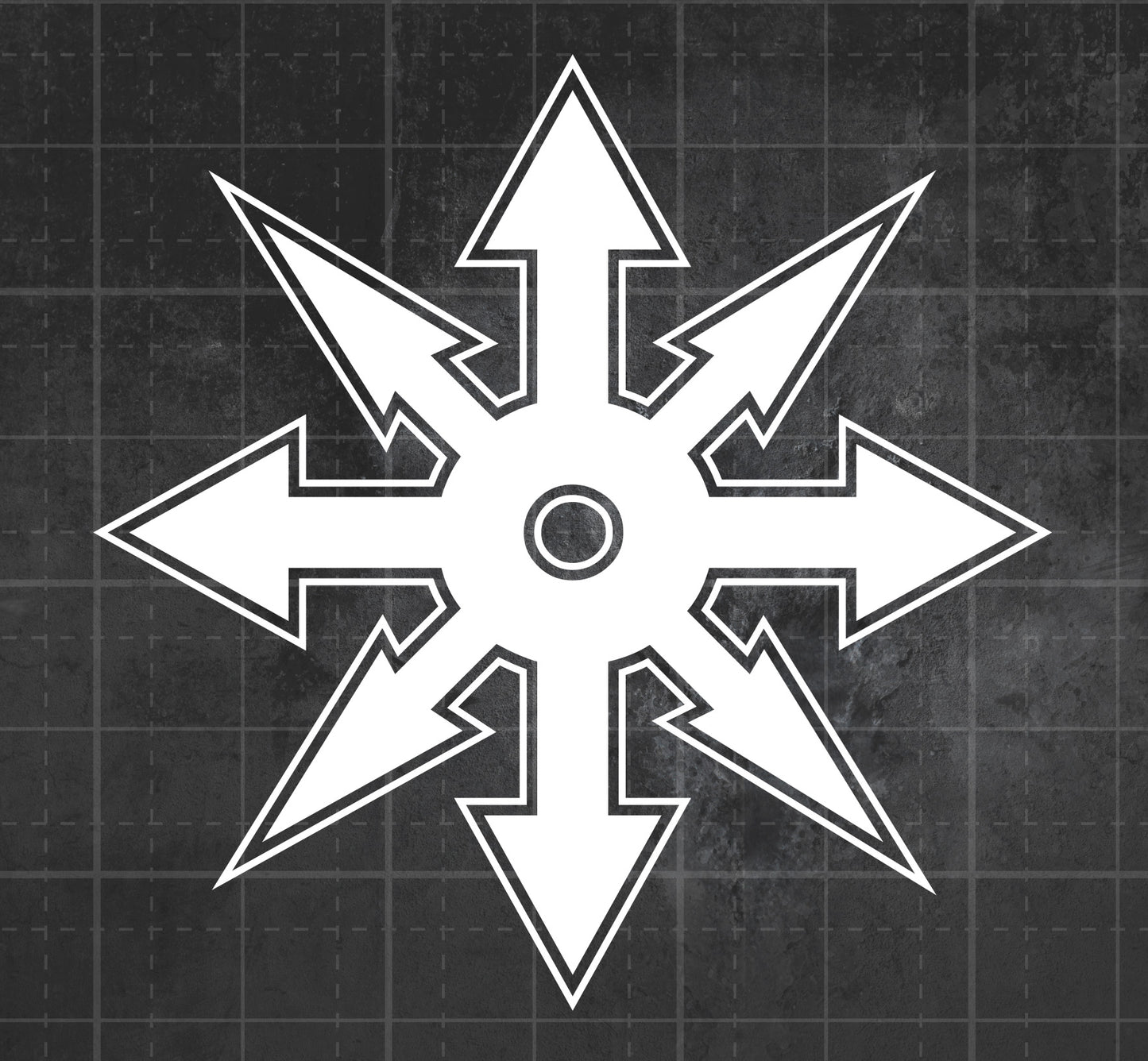 Chaos Star - Premium Vinyl Decal