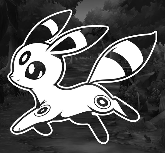 Pokemon (Umbreon) - Premium Vinyl Decal