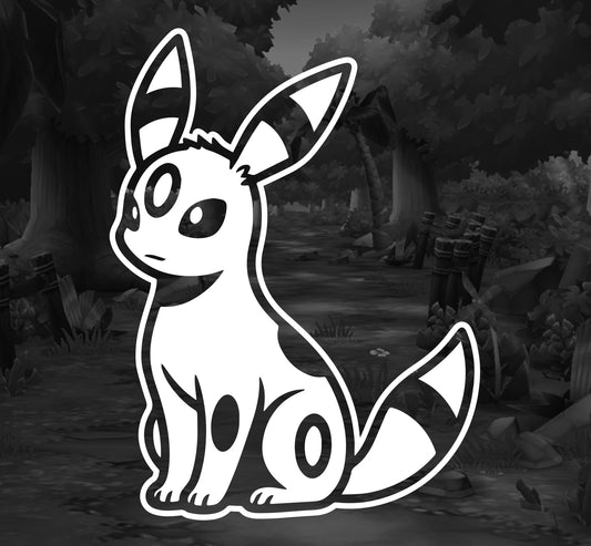 Pokemon (Umbreon) - Premium Vinyl Decal