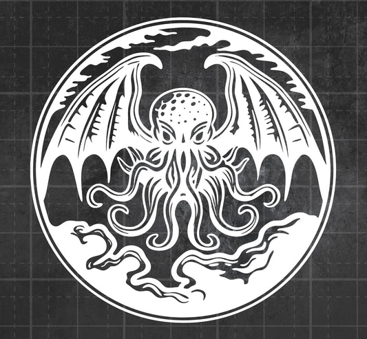 Cthulhu Rising - Premium Vinyl Decal
