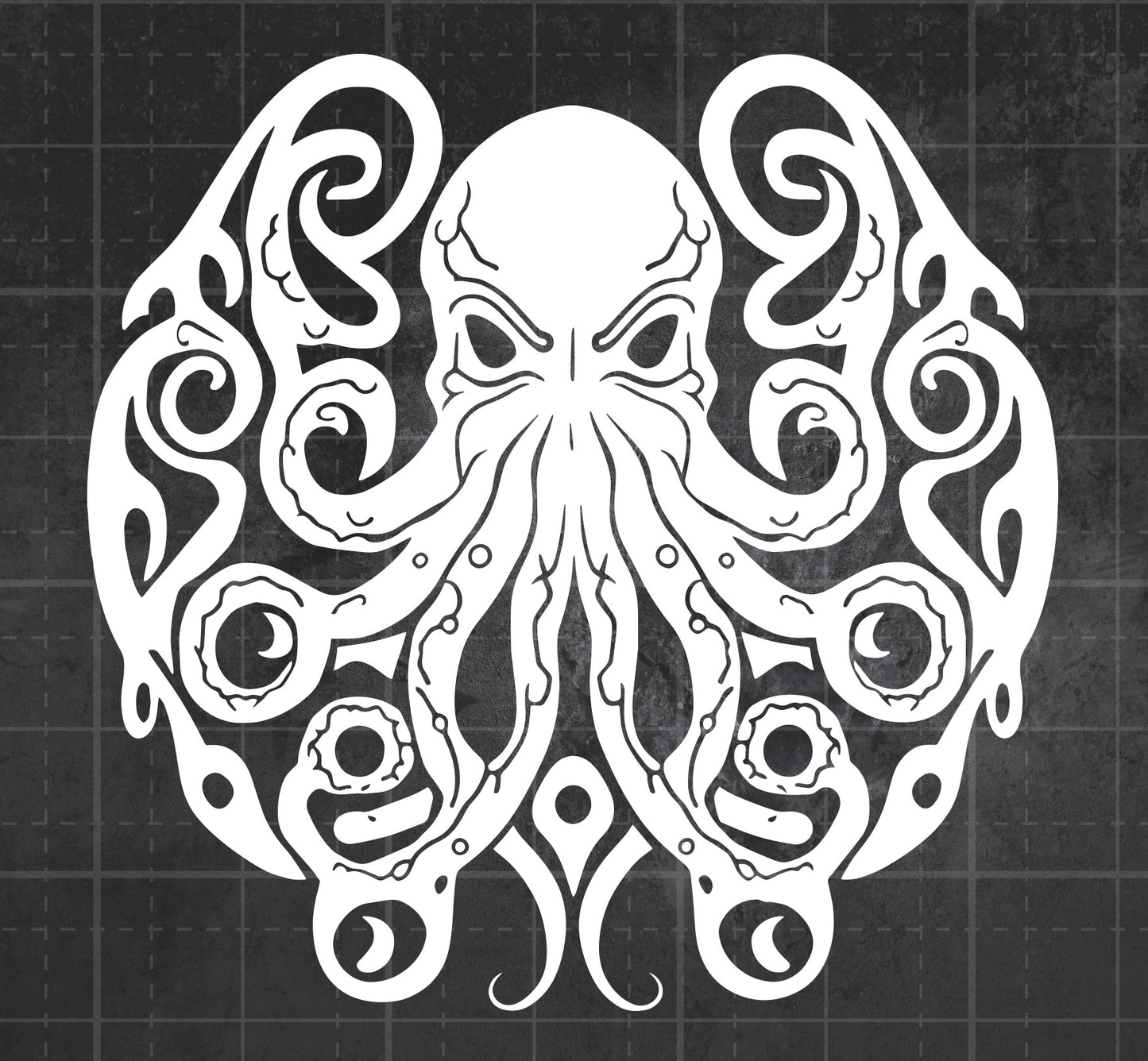 Cthulhu (Ornate) - Premium Vinyl Decal
