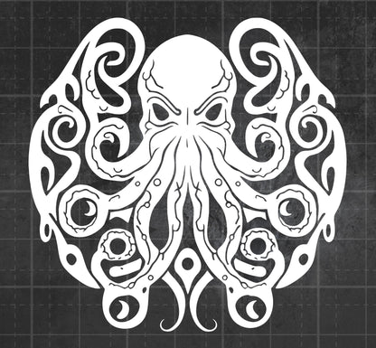 Cthulhu (Ornate) - Premium Vinyl Decal