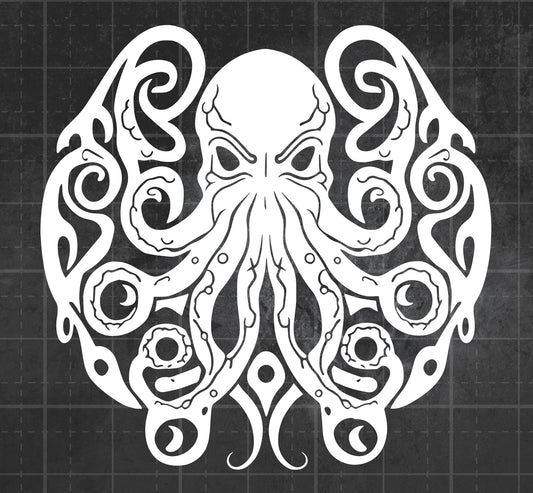 Cthulhu (Ornate) - Premium Vinyl Decal