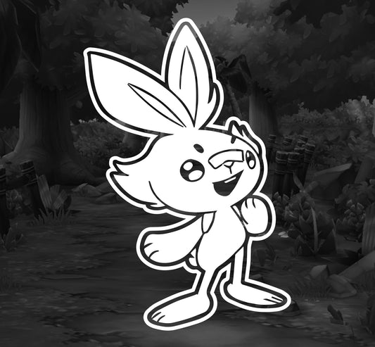 Pokemon (Scorbunny) - Premium Vinyl Decal