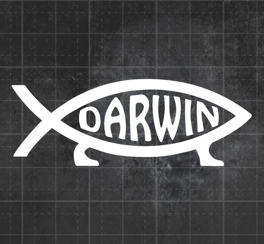 Darwin Fish - Premium Vinyl Decal