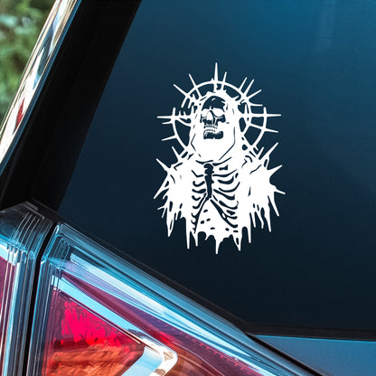Demonic Skeleton - Premium Vinyl Decal