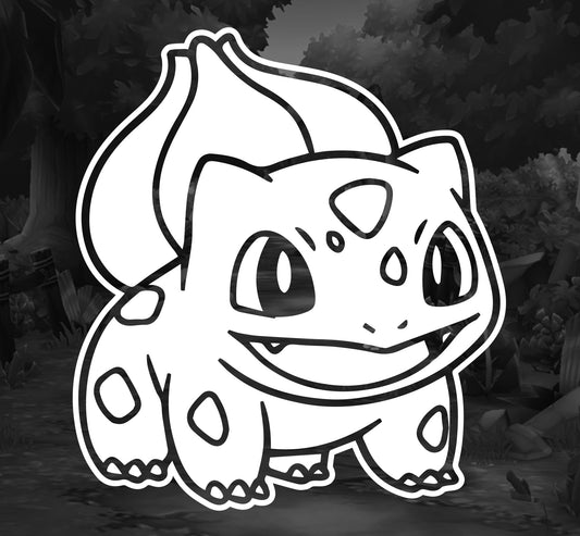 Pokemon (Bulbasaur) - Premium Vinyl Decal