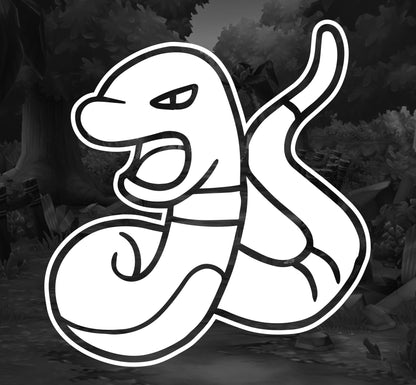 Pokemon (Ekans) - Premium Vinyl Decal