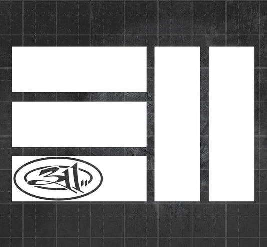 311 - Bars - Premium Vinyl Decal