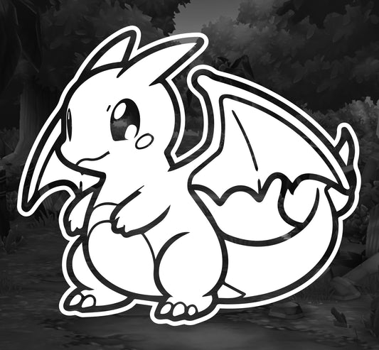 Pokemon (Charizard) - Premium Vinyl Decal