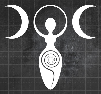 Fertility Goddess - Premium Vinyl Decal