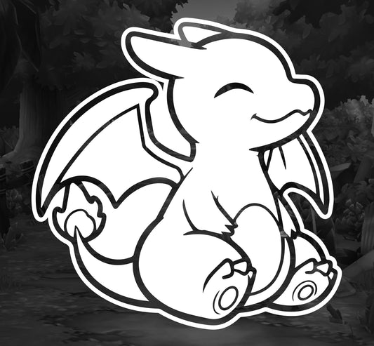 Pokemon (Charizard) - Premium Vinyl Decal