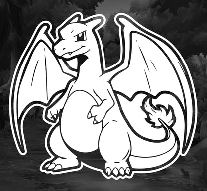 Pokemon (Charizard) - Premium Vinyl Decal