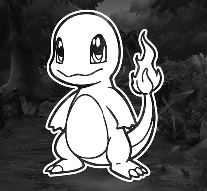 Pokemon (Charmander) - Premium Vinyl Decal
