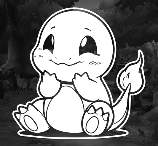 Pokemon (Charmander) - Premium Vinyl Decal