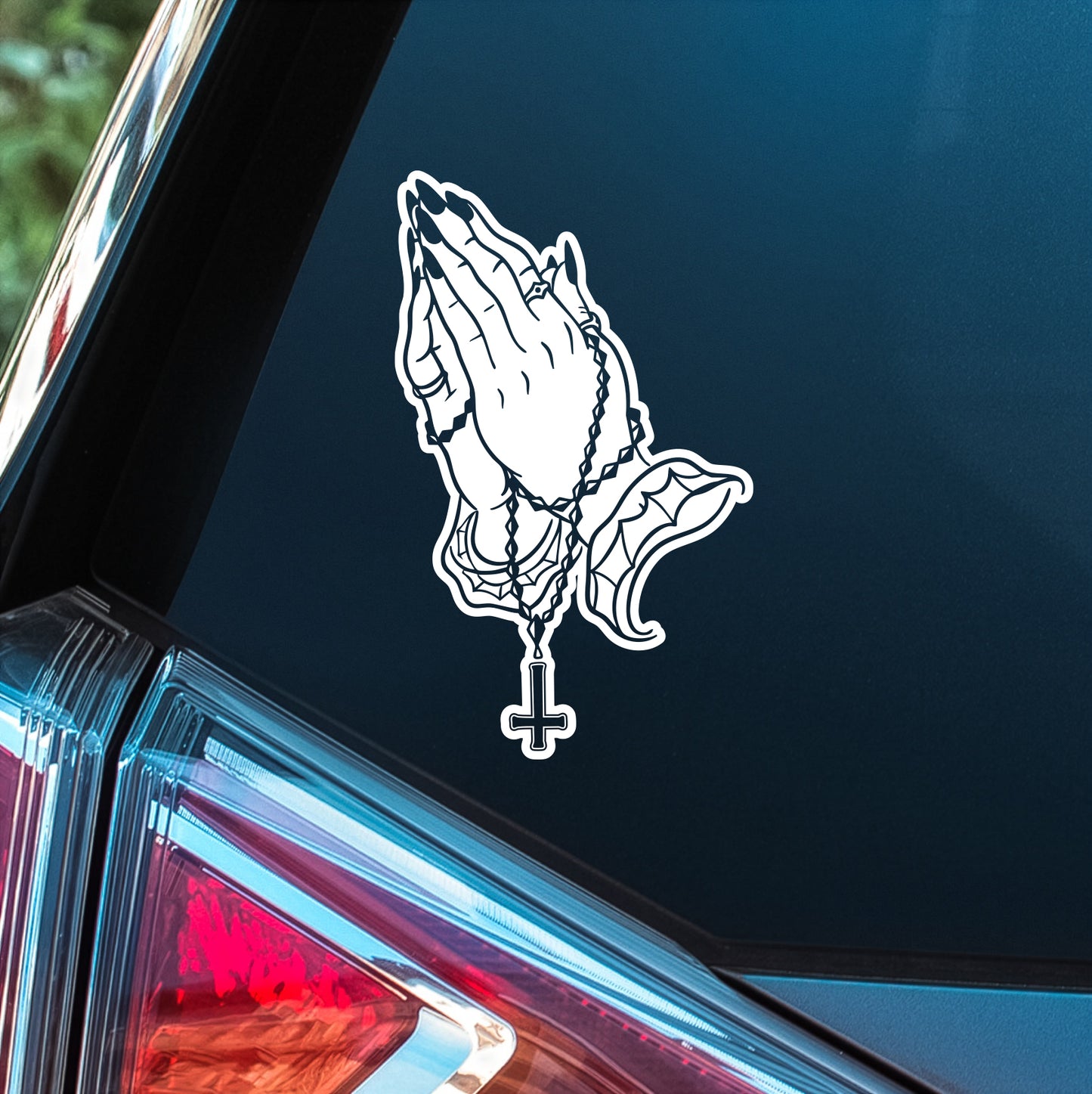 Gothic Rosary - Premium Vinyl Decal