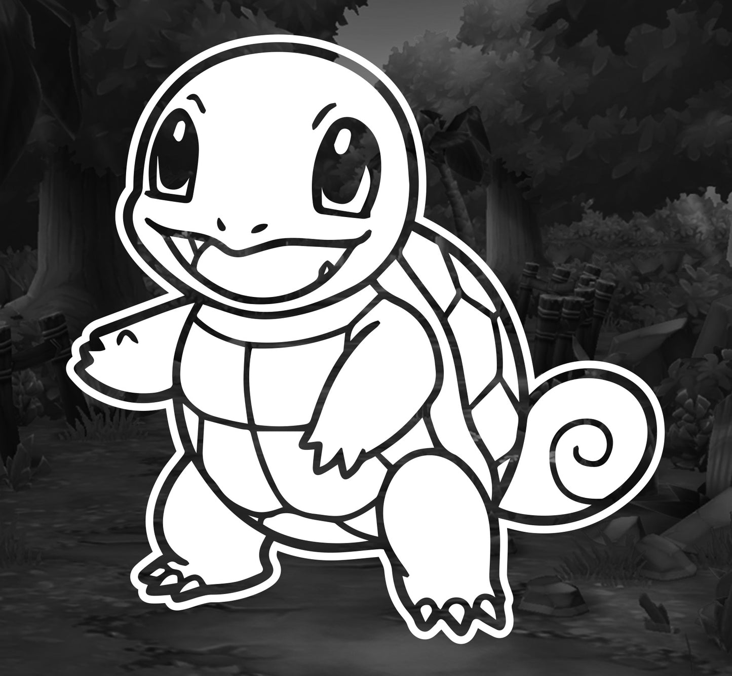 Pokemon (Squirtle)- Premium Vinyl Decal
