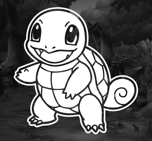 Pokemon (Squirtle)- Premium Vinyl Decal