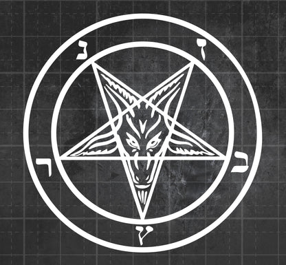 Baphomet Sigil - Premium Vinyl Decal