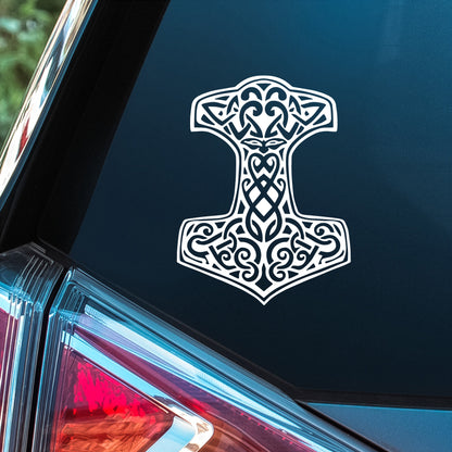Mjolnir (Thor's Hammer) -  Premium Vinyl Decal