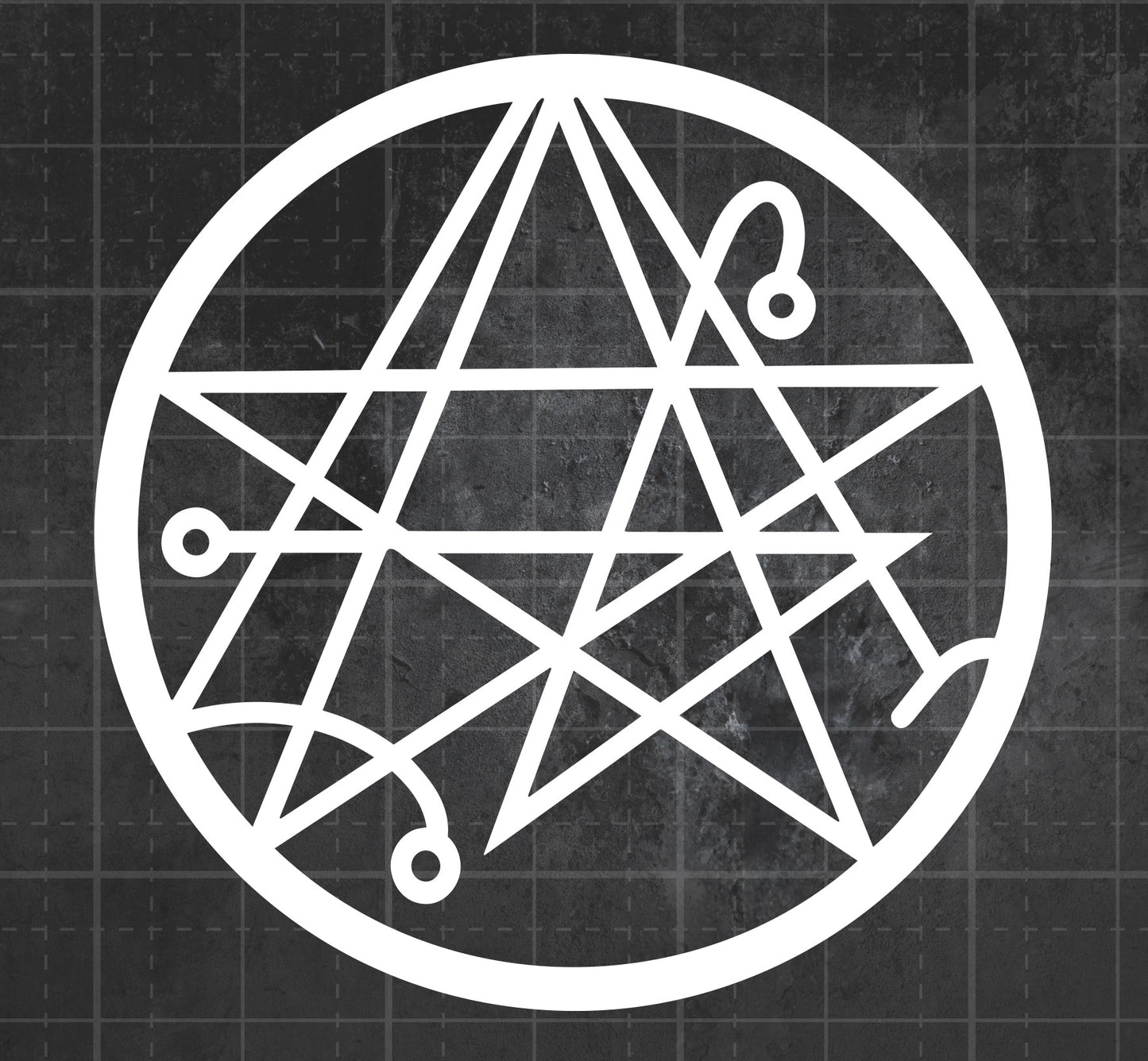 Necronomicon Sigil -  Premium Vinyl Decal