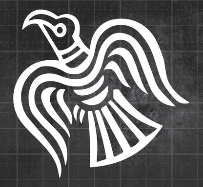 Norse Raven -  Premium Vinyl Decal